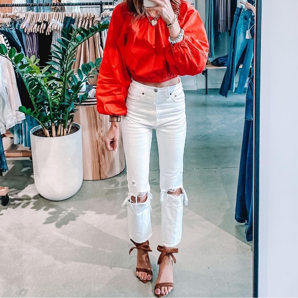 Sundry cropped blouse